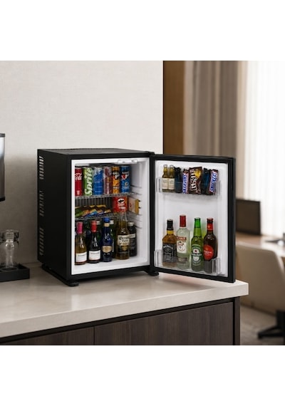 Holuxe Hlx40st 40 Litre Blok Kapılı Otel Tipi Minibar Siyah