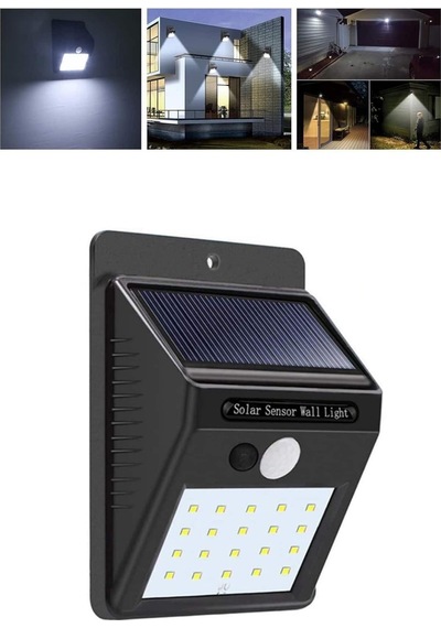 Solar Dekoratif Lambası Sensörlü Led Işık Bahçe Aydınlatma - Lisinya Diğer 53438900