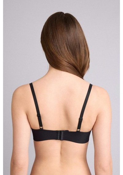 Defacto Micro Kaplı Yarım Dolgulu Balensiz Tişört Bra G9518ax26smbk81 Siyah-bk81