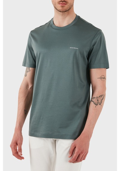 Emporio Armani Erkek T Shirt 8n1td8 1juvz U9083 Yeşil Yeşil