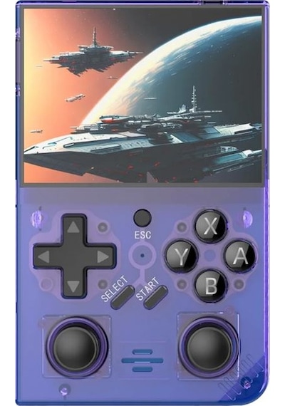 Konsol Plus DR35 Plus 3.5" Linux Sistemi Retro Oyun Konsolu 64G Kart + 15000 Oyun