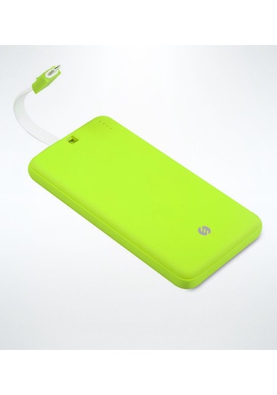 Kişiye Özel S'Link 10000Mah Yeşil Ultra Hızlı Şarj Cihazı Powerba