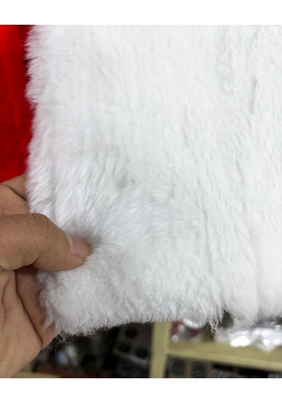 Kısa Tüylü Torpido Koruma Örtüsü, Güneşten Korur, Çatlak Önleyici Örtü Beyaz