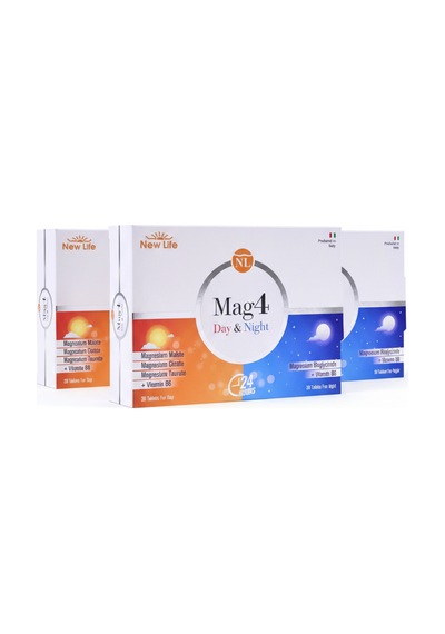 New Life Mag 4 Day 30 Tablet & Night 30 Tablet 3 Lü Set