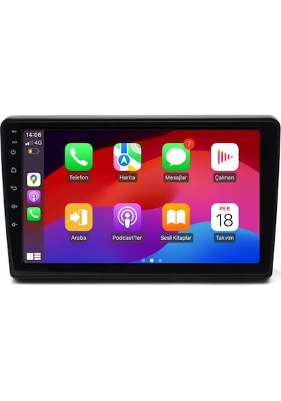 Nissan Micra Android Multimedya Sistemi 4-64 Cadence 2014-2018 +360 Kamera 9"