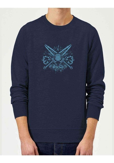 Of Warcraft Death Knight Ilya Semenov Baskılı Indigo Erkek Sweat