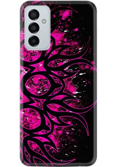 Samsung Uyumlu Galaxy A04S Kilif Silikon Desen Purple Knife 1692 556613537