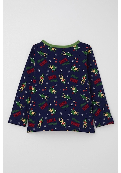 Breeze Erkek Bebek Pijama Takımı Eğlenceli Noel Baba Desenli 9 Ay-3 Yaş, Lacivert Lacivert Breeze Erkek Bebek Pijama Takımı Eğlenceli Noel Baba Desenli 9 Ay-3 Yaş, Lacivert Lacivert