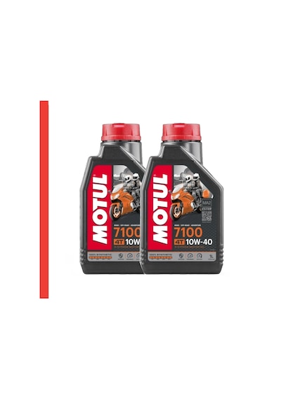 Motul 7100 10W-40 4T Tam Sentetik Motor Yağı 2 x 1 L