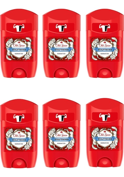 Old Spice Wolfthorn Erkek Stick Deodorant 6 x 50 ML