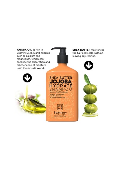 Beamarry Shea Butter Hydrate Shampoo 380 Ml