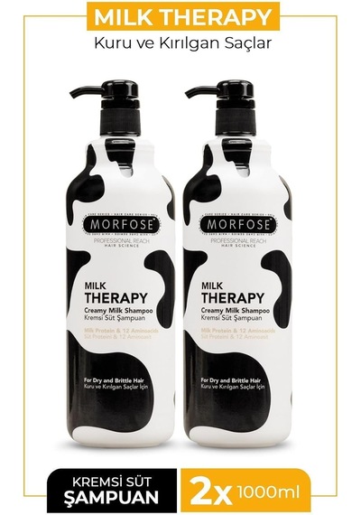 Milk Therapy Şampuan 1000 Ml 2 Adet