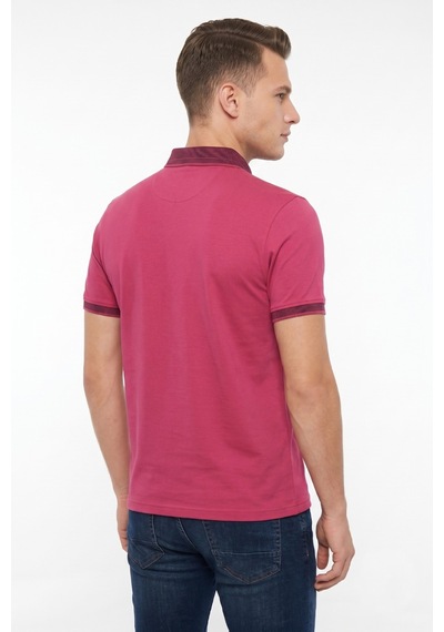 Raymons Erkek Polo Yaka Kısa Kollu Tişört Regular Kalıp T3000 Bgl-st05555 Gülkurusu