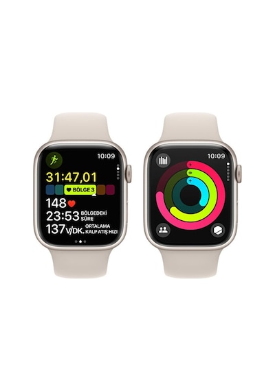 Apple Watch Series 9 GPS 45 MM Alüminyum Kasa Spor Kordon M/L Akıllı Saat (Apple Türkiye Garantili) Apple Watch Series 9 GPS 45 MM Alüminyum Kasa Spor Kordon M/L Akıllı Saat (Apple Türkiye Garantili)