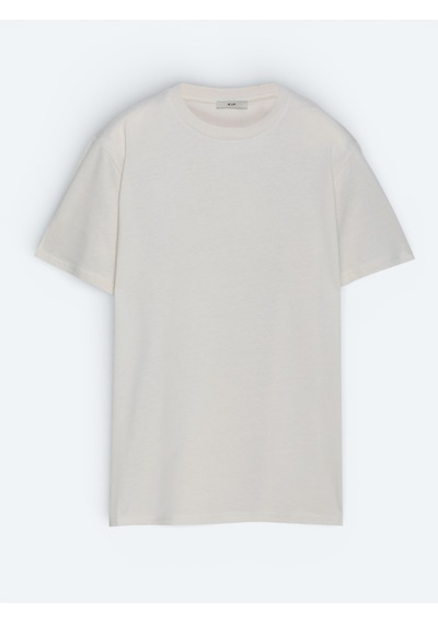 Kip Taş Düz %100 Pamuk T-shirt taş stone