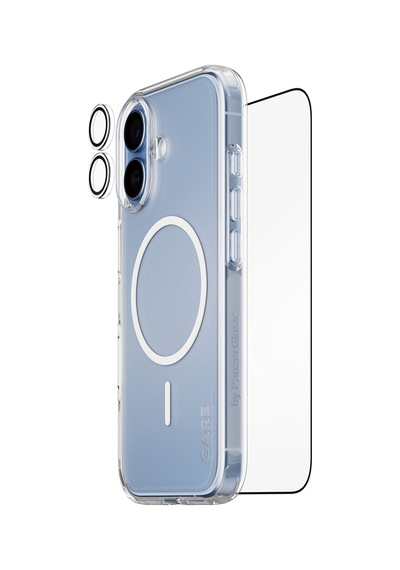 Care By Panzerglass Flagship Apple Uyumlu iPhone 17 3'lü Explorer Telefon Koruma Set- Bundle Uwf+kılıf+lens