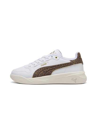 408247-02 Puma Court Bae Feline Kadın Spor Ayakkabı Beyaz 408247-02 Beyaz - Kahverengi