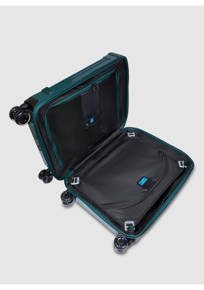 Piquadro Yeşil Çekçekli Sert Valiz Bv4425pop/ve Kabin