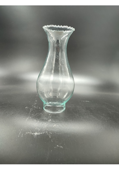Tırtıklı Klasik Gaz Lambası Camı.şeffaf Renkte Alt Yuva Çapı:5.00 Cm-h:17.00 Cm Şeffaf Renkte