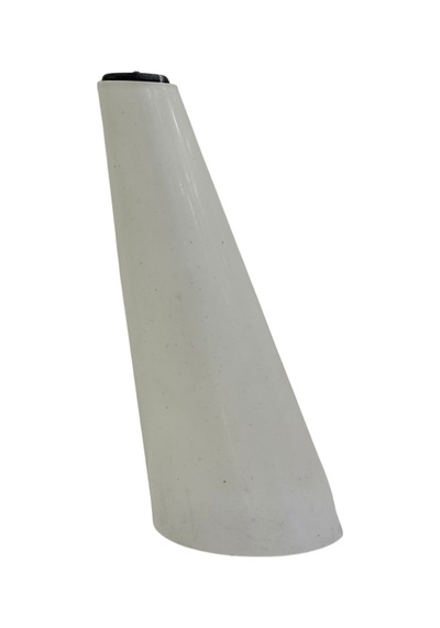 Cateksss 15 Cm Açılı Konik Ayak Beyaz - 6 Lı Paket