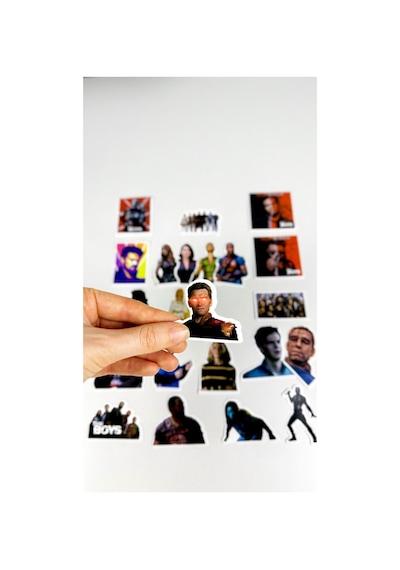 The Boys Sticker Paketi 20 Adet Amazon Prime The Boys Çok Renkli