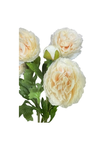 Yapay Çiçek Şakayık Çiçeği Soft Pembe Renk 2 Çiçek 1 Tomurcuk 50cm Pembe