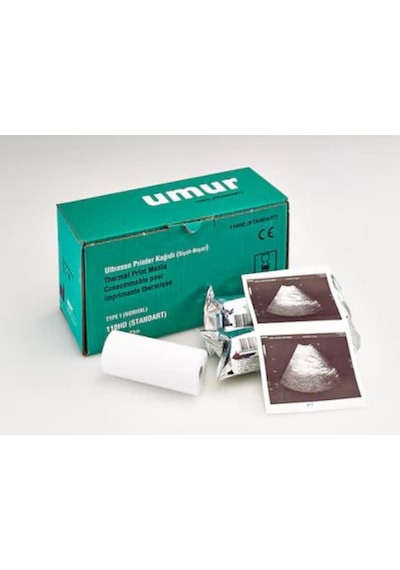 10 Rulo Adet Ultrason Kağıdı Ultrasound Printer Kağıdı Umur 110Hd