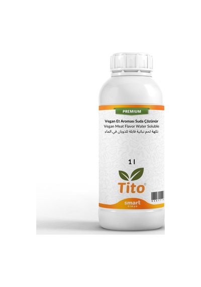 Premium Vegan Et Aroması Suda Çözünür 1 Litre