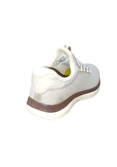 Look Life 26107 Unisex Bağcıksız Günlük Sneaker Ayakkabı Bej