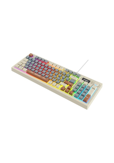 Appa Everest Kb-79 Sılent Pro Gri Mavi/gri/kahve Sessiz Rgb Q Membrane Oyuncu Klavyesi