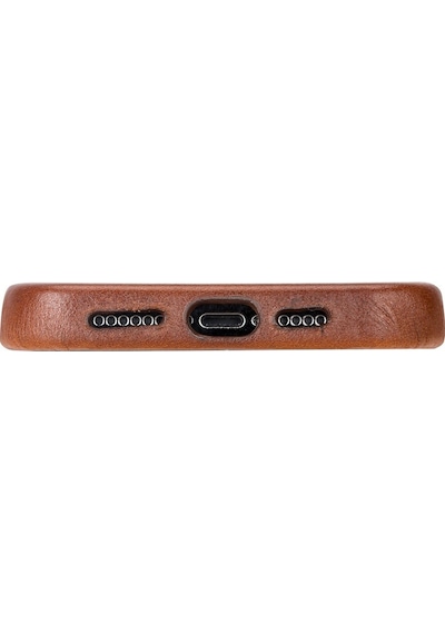 Apple Uyumlu iPhone 12 Pro Max Deri Arka Kapak Rock Rst2Ef Taba