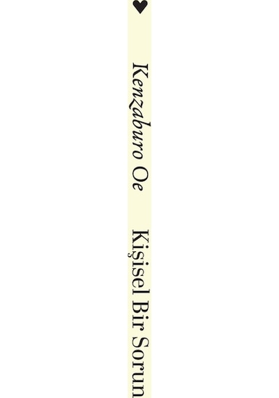 Kişisel Bir Sorun - Kenzaburo Oe -  Can Yayınları