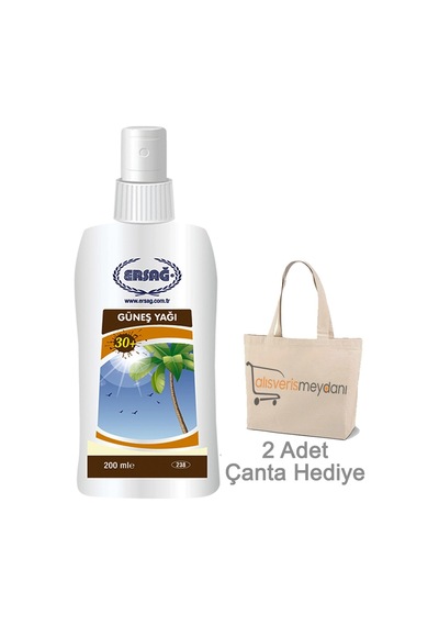 Ersağ Güneş Yağı - 200 Ml