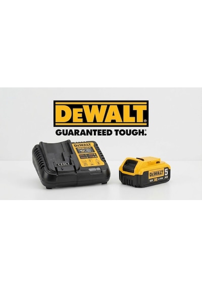 Dewalt Dcb184 18v 5ah Akü + Dcb1104 Şarj Cihazı Seti