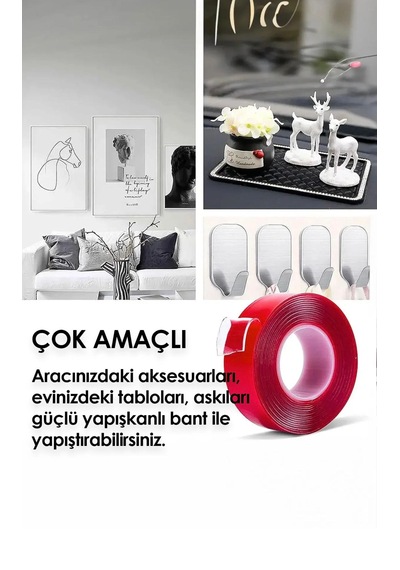Çift Taraflı Silikon Bant Basınca Duyarlı Yapışkan Akrilik Köpük