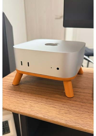 Mac Mini M4 Masaüstü Stand Turuncu