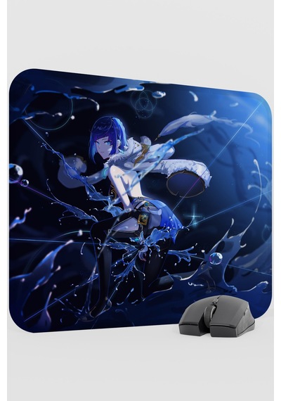 Yelan Genshin Impact Anime Gacha V4 - 48x40 Xl Gaming Mouse Pad Fare Altlığı