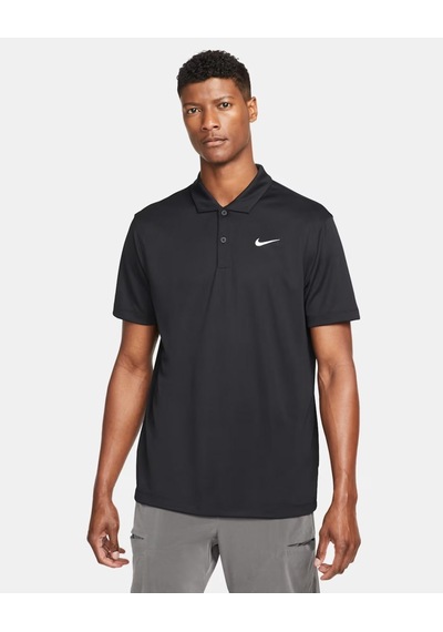 Nike Nikecourt Dri-fıt Erkek Tenis Polo Tişört - Siyah Dh0857-010
