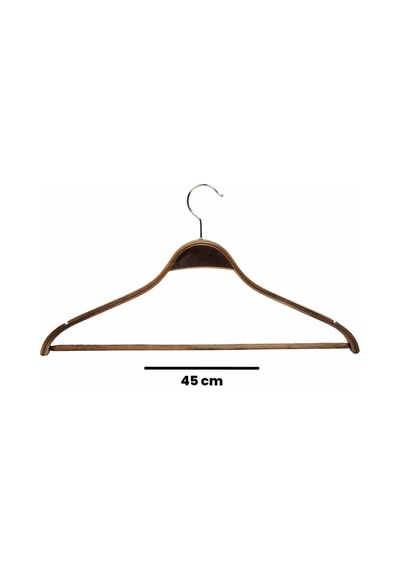 8061/çb Ahşap Askı - Ceviz Çok Renkli