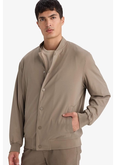 Defacto Slim Fit Astarlı Mont F9655ax26spkh466 Haki-kh466