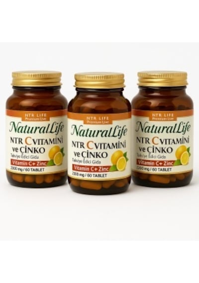 Ntr C Vitamini + Çinko 3 Adet