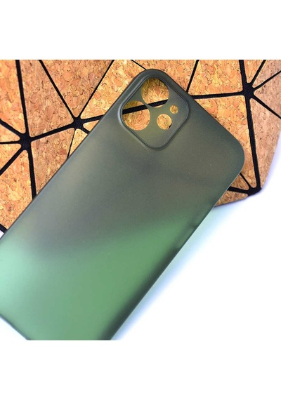 Apple Uyumlu iPhone 12 Zore 1.kalite Pp Silikon-yeşil