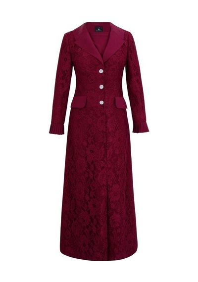 Senna Alıcıa Dress Bordo Bordo