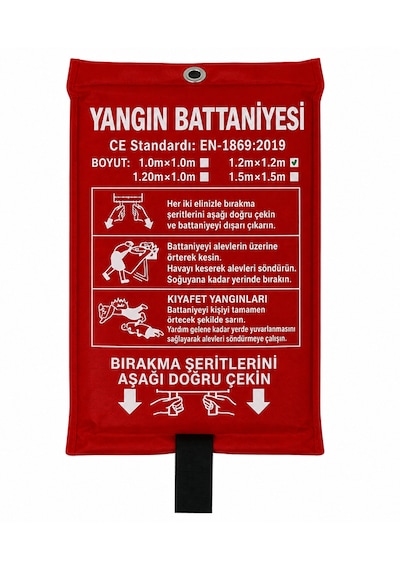 Elektro Kalori Yangın Battaniyesi -