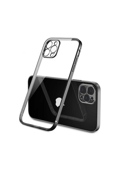 Apple Uyumlu iPhone 12 Pro Kılıf Zore Gbox Kapak Siyah