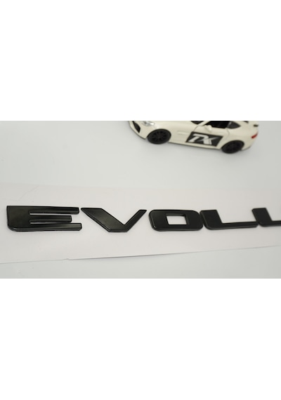 Dk Tuning Lancer Evolution 9 Bagaj Siyah Yazı Logo Arma