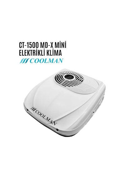Coolman Ct-1500 Md-x Mini Karavan Elektrikli Tavan Kliması - 12v-1133 Çok Renkli