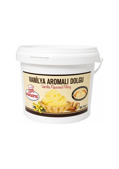 Ovalette Süsleme Ve Kaplama İçin Vanilya Aromalı Dolgu 6 Kg