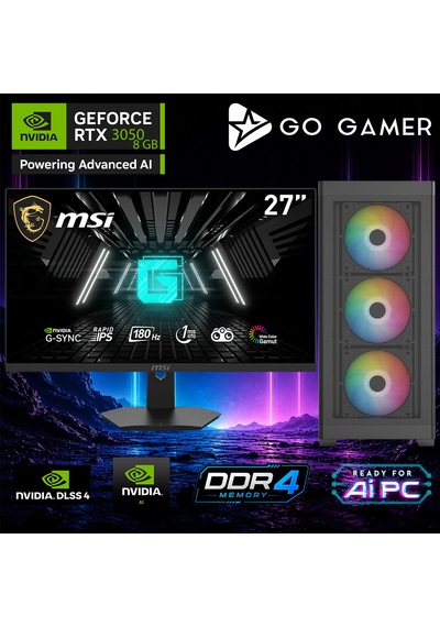 Go Gamer E759D i9-14900KF 32 GB 1 TB SSD RTX3050 8 GB 27" Free Dos Oem Paket Masaüstü Oyuncu Bilgisayarı