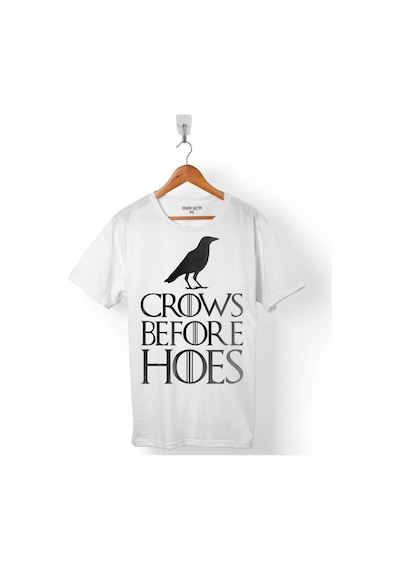 Crows Before Hoes Game Of Thrones Erkek Tişört 001